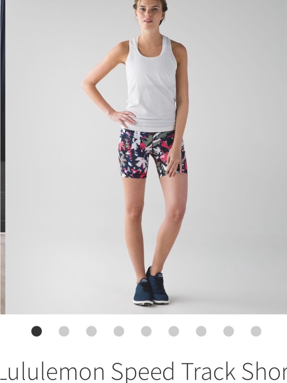 Lululemon Speed Track Shorts size 6